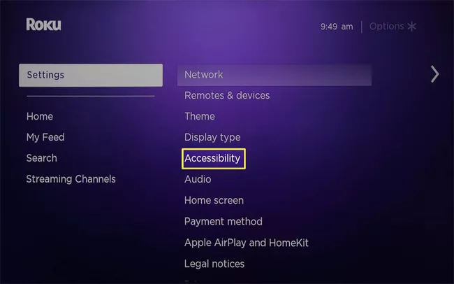 how to turn off Voice on Roku