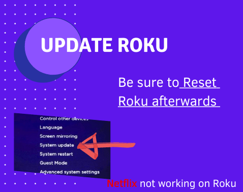 fix Netflix not working on Roku