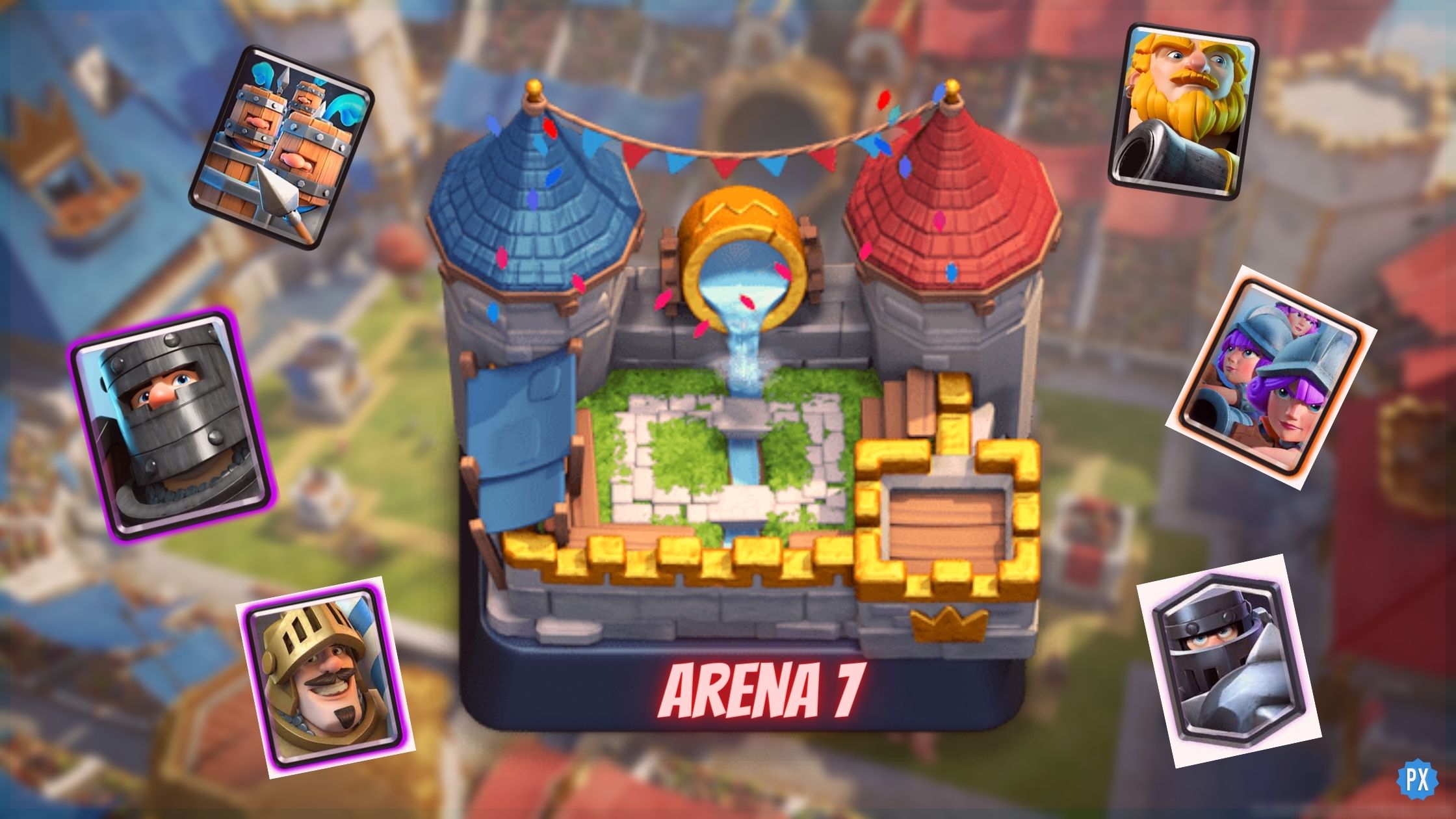 best arena 7 deck with battle healer｜TikTok Search