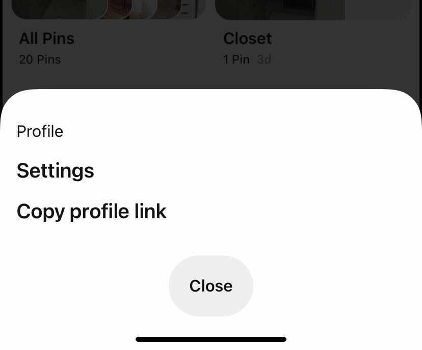 how to make your Pinterest account Private in 2022