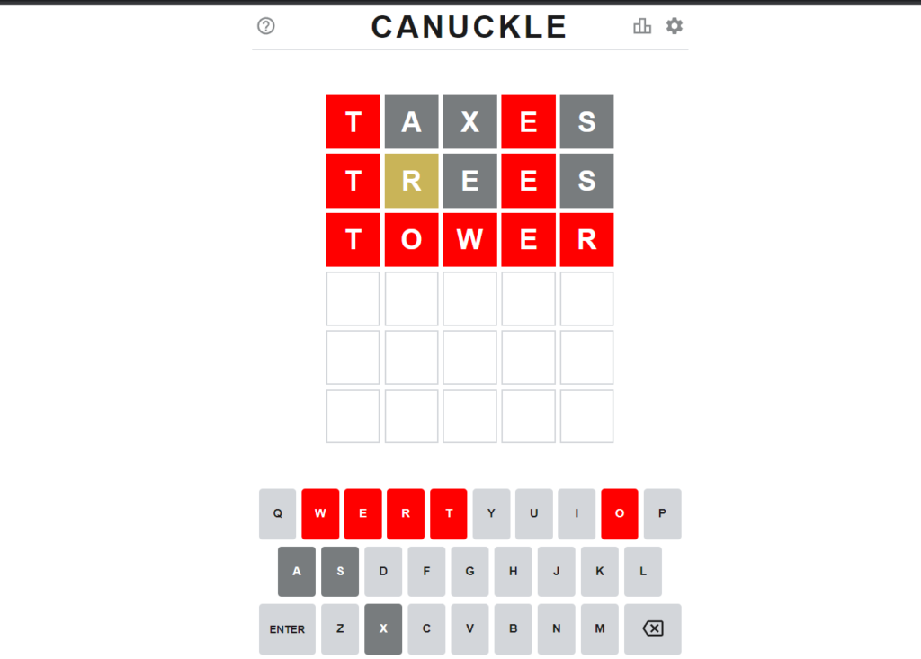 Canuckle Answer of 12 March 2022/ Todays Canuckle Word