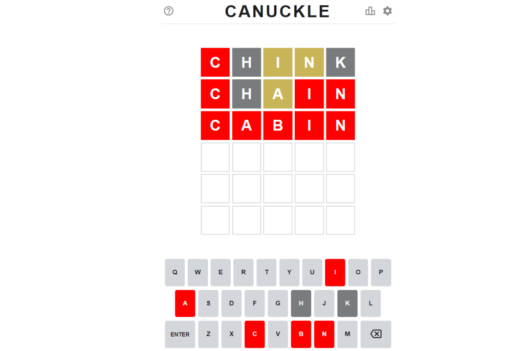 Canuckle Answer of 22 March 2022/ Todays Canuckle Word