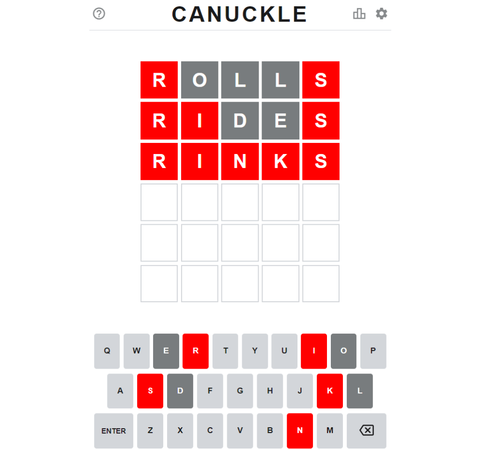 Canuckle Answer of 25 March 2022/ Todays Canuckle Word