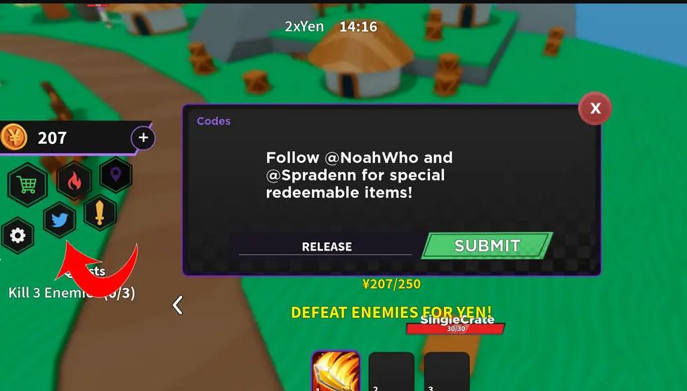 How To Use Roblox Anime Destroyers Codes?