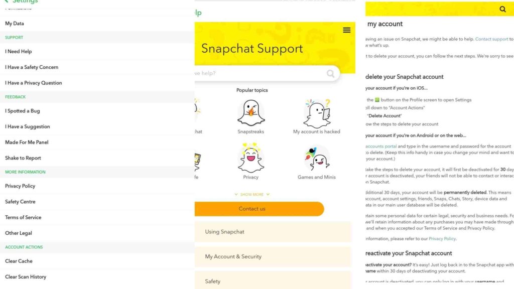 How To Deactivate Snapchat Account on iPhone & Android (2022)