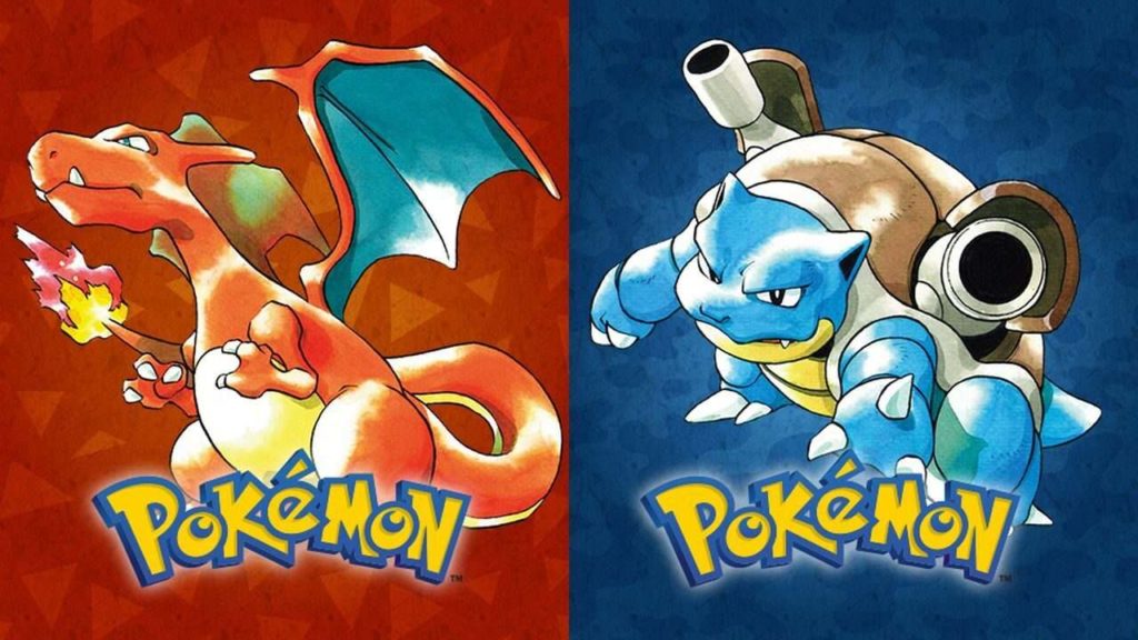 Pokemon Games in Order ; Pokemon red and blue