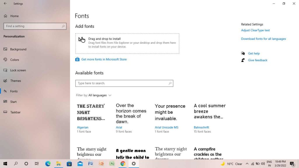 How to Install Fonts on Windows 10 | Spice Up Words With Fonts
