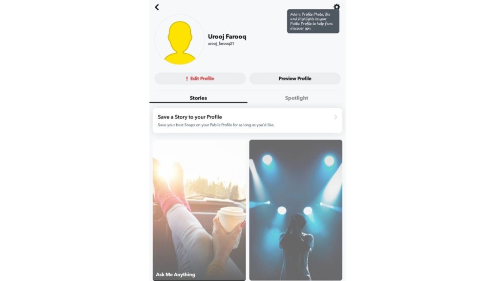 How To Make A  Public Profile On Snapchat | Create Large Audience