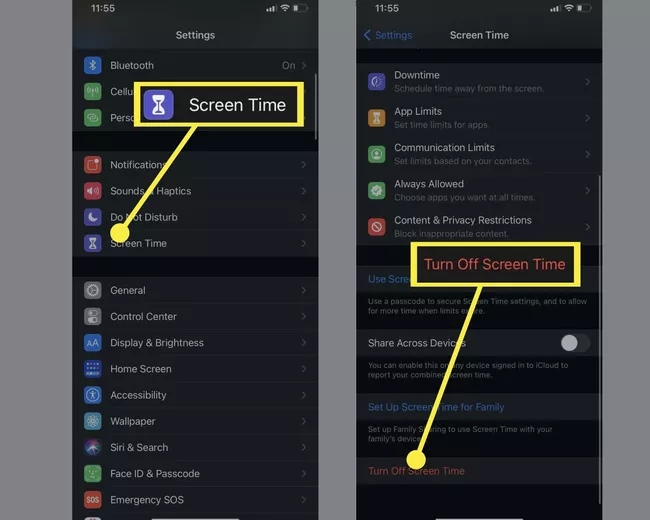 How to Delete Screen Time Data on iPhone