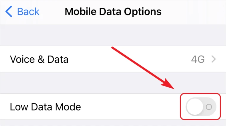 How to Turn Off Low Data Mode on Your iPhone