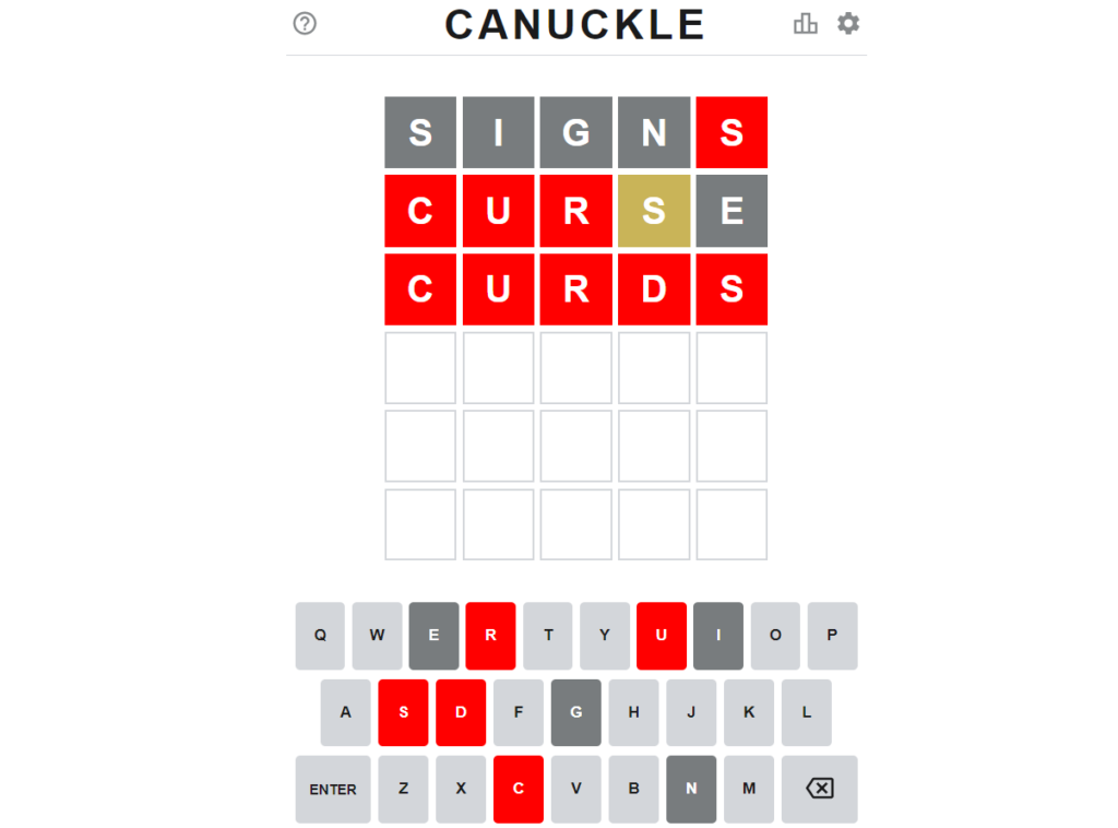 Canuckle Answer of 7 April 2022