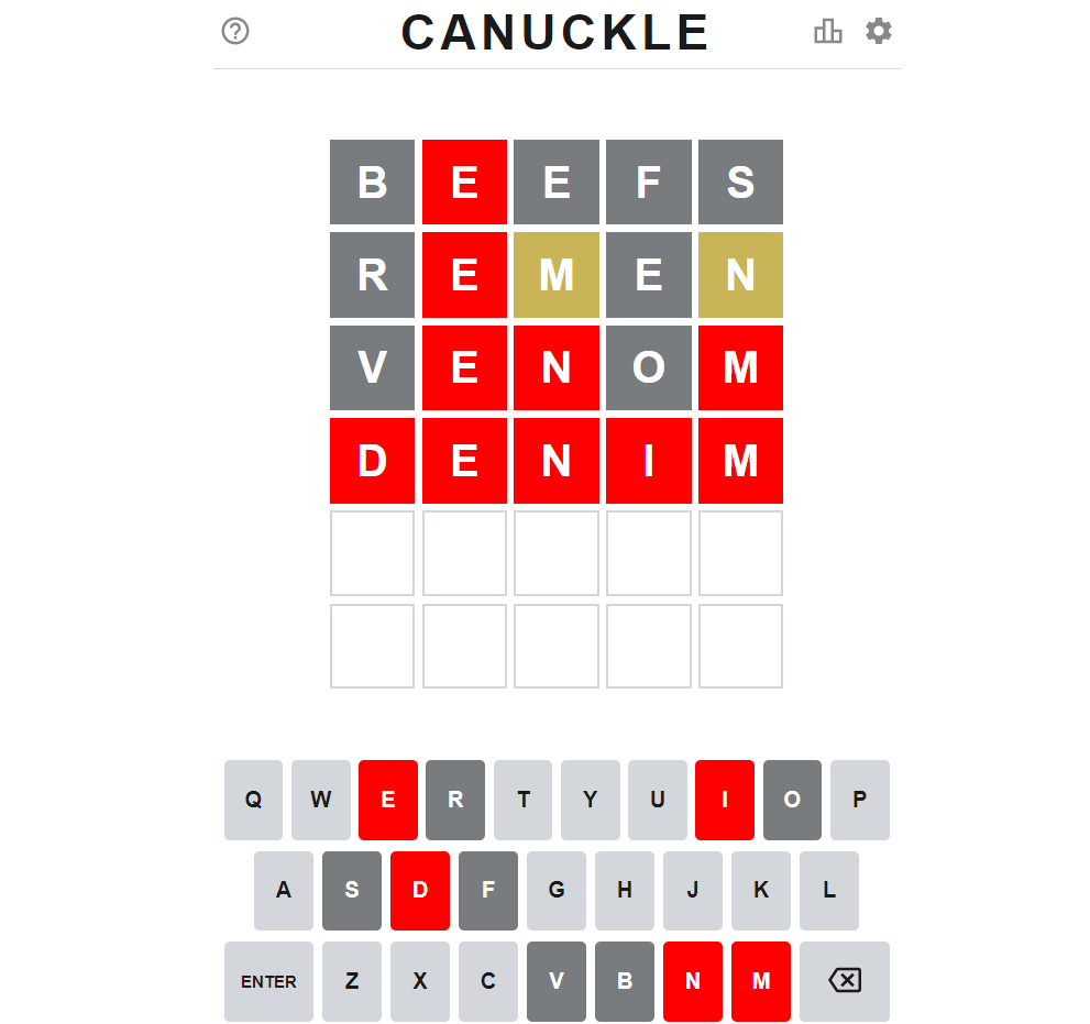 Canuckle Answer of 21 April 2022