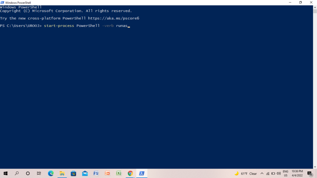 How to Open Powershell With Admin Privileges From CMD Instantly!