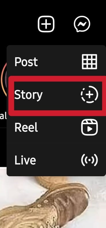 Steps on how to add captions to Instagram stories