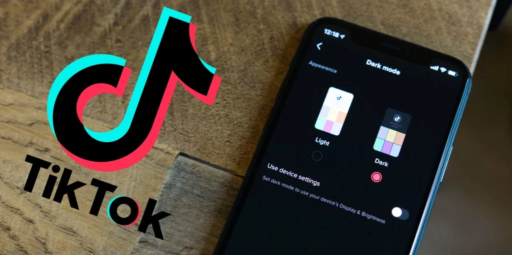 TikTok opened in phone; How to get dark mode on TikTok