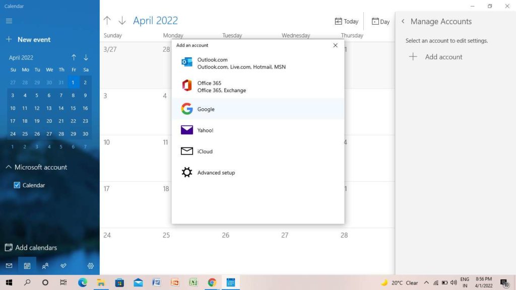 How to Put Google Calendar Widget in Windows | Never Miss a Date