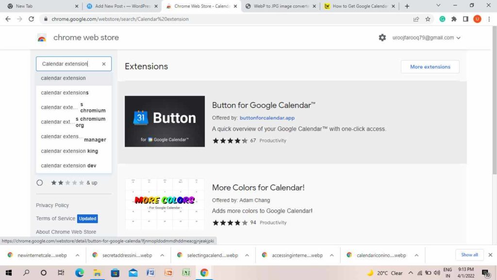 How to Put Google Calendar Widget in Windows 10 | Never Miss a Date
