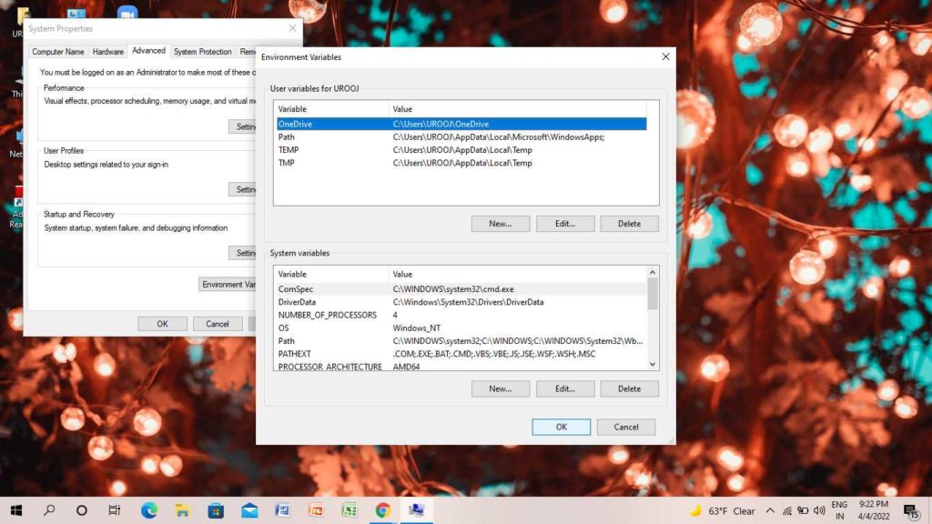How to Edit Environment Variables in Windows 10 or 11 (2022)