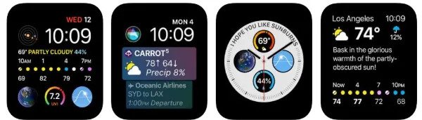 Apple Watch Travel Apps- CARROT Weather