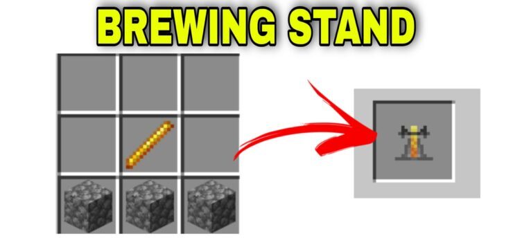 How To Make A Brewing Stand In Minecraft