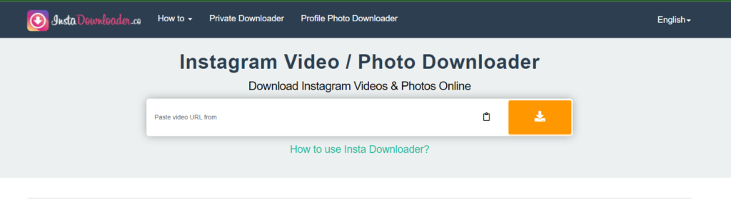 Instadownloader; Private Instagram viewer apps