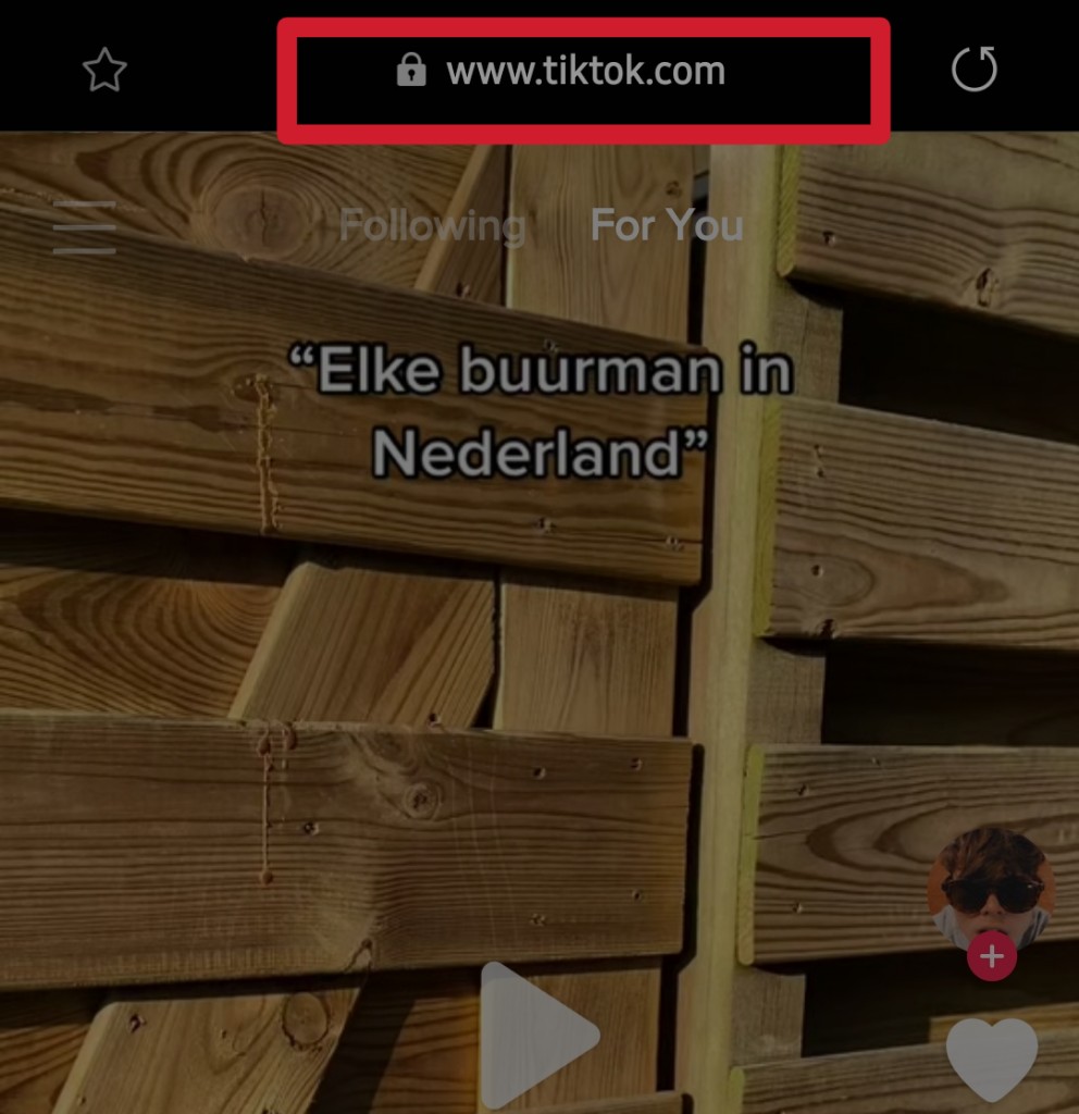 TikTok in web browser;How to use TikTok without an account