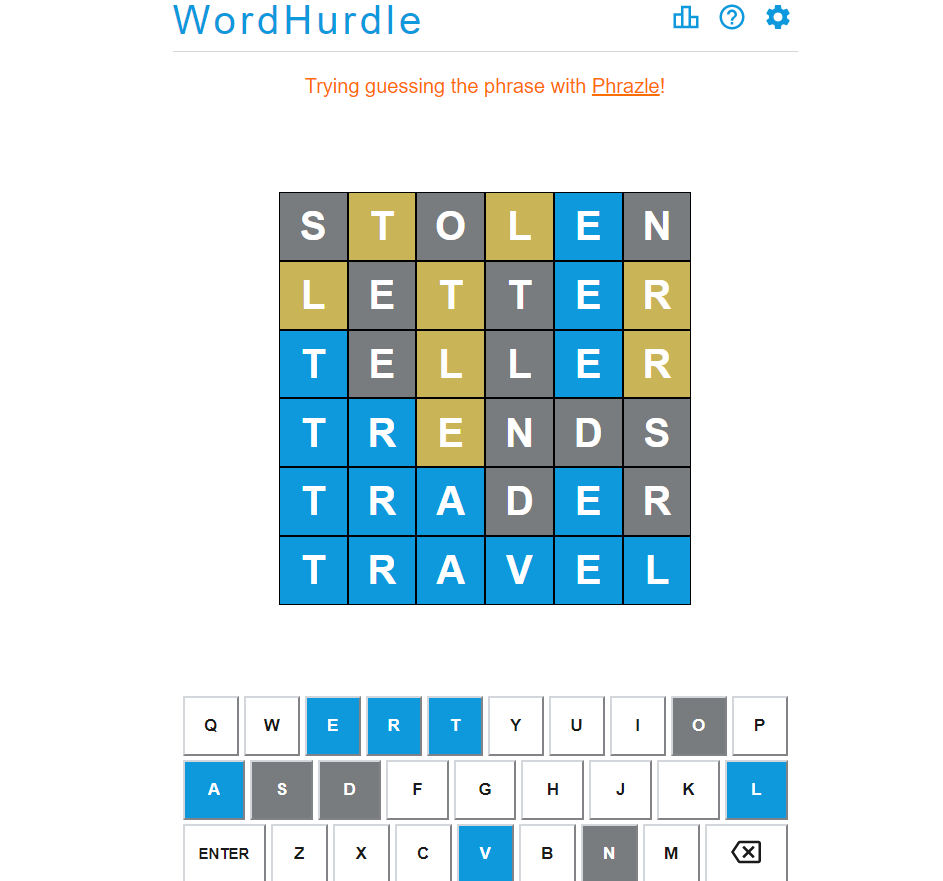Evening Word Hurdle Answer of May 3, 2022