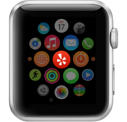 Apple Watch Travel Apps- Yelp