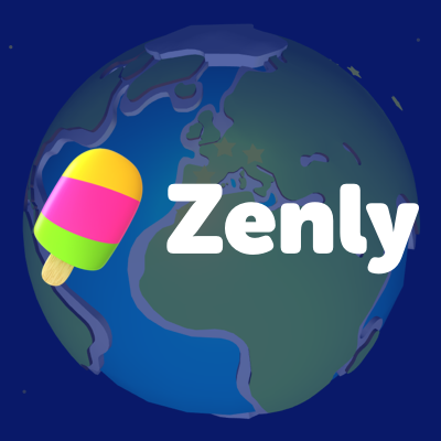 Zenly logo; How to fake location on Zenly