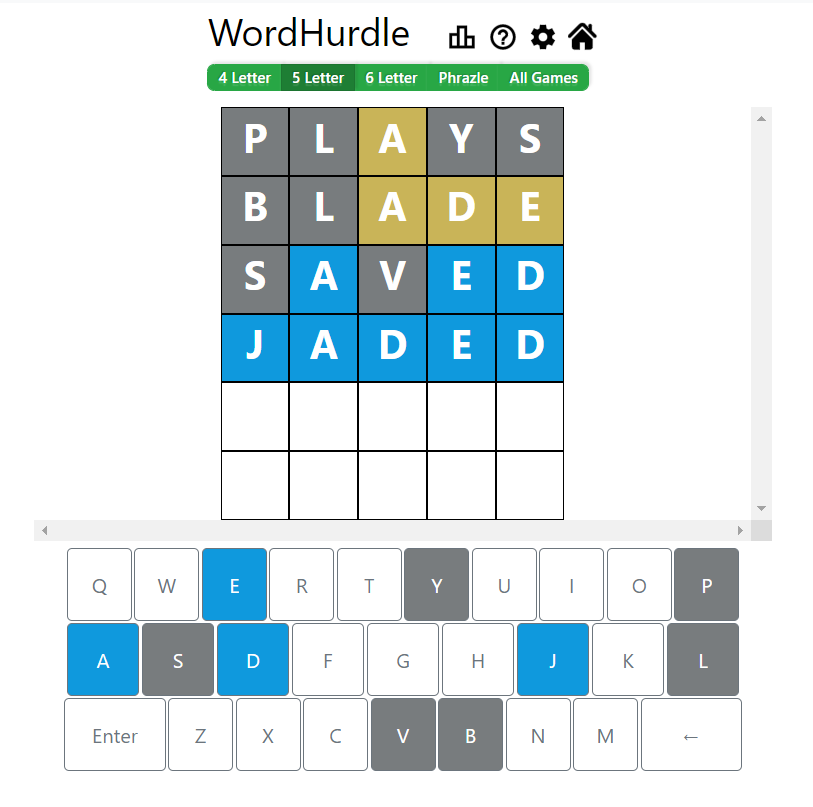 Morning Word Hurdle Answer of May 6, 2022, 5-Letter Word 
