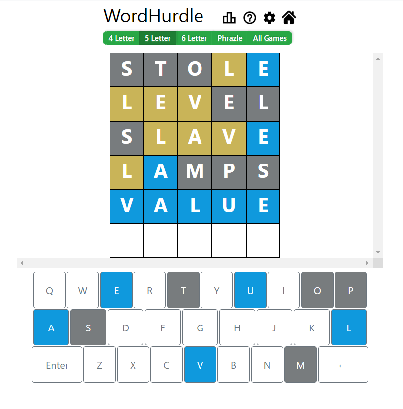 Morning Word Hurdle Answer of May 7, 2022, 5-Letter Word