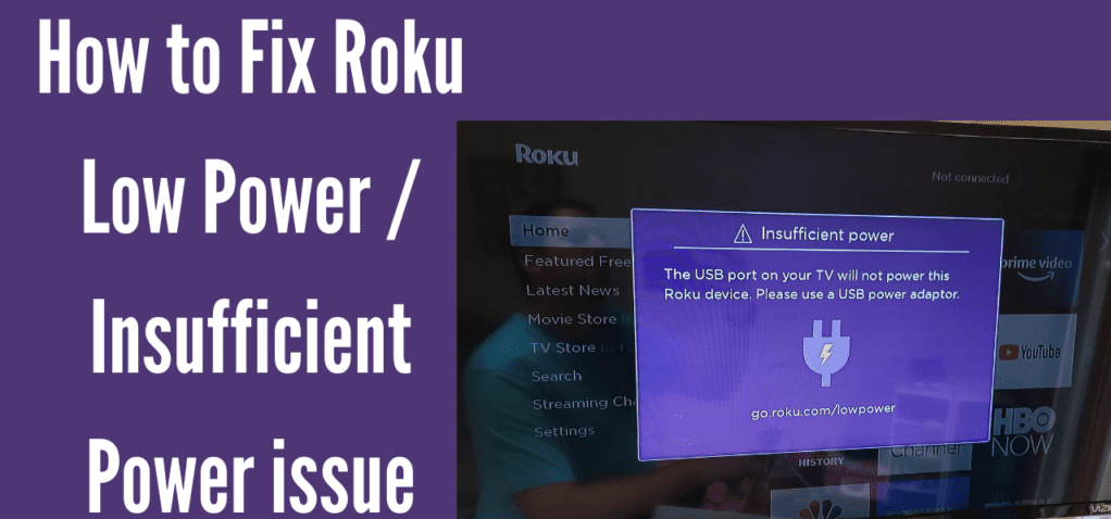 How to Fix Roku Low Power in 2022