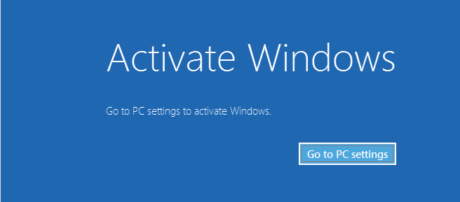 Activate Windows Pop Up