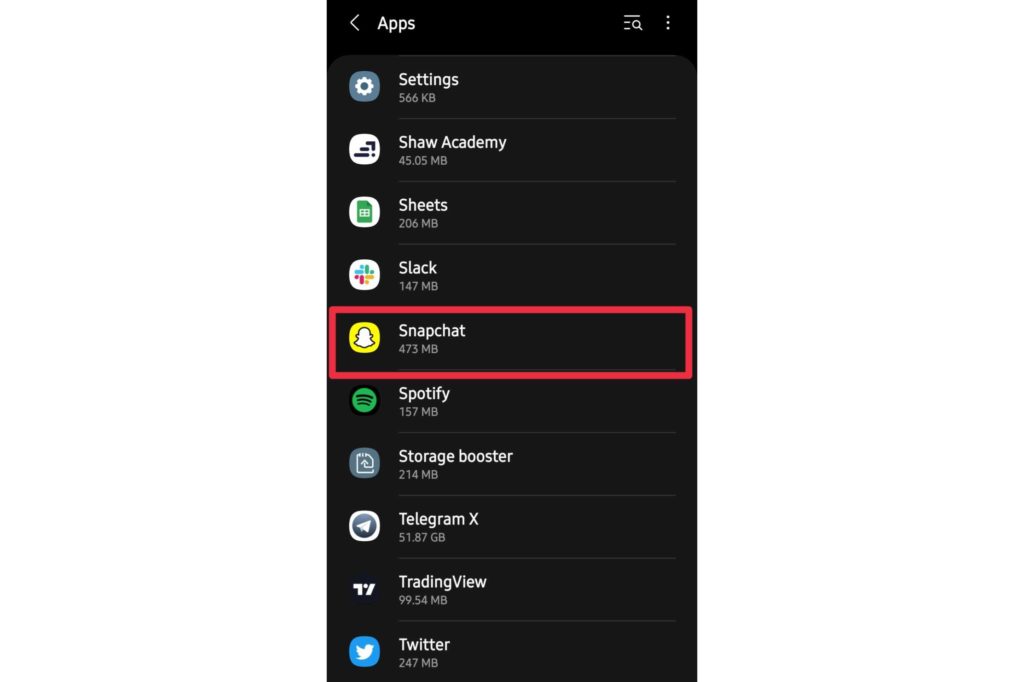 Snapchat on Apps; How to solve Snapchat tap to load problem