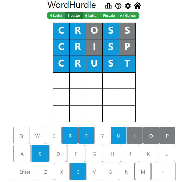 Evening Word Hurdle Answer of May 17, 2022, 5-letter word