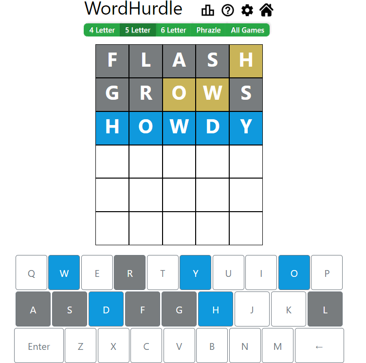 Evening Word Hurdle Answer of May 19, 2022, 5-letter word