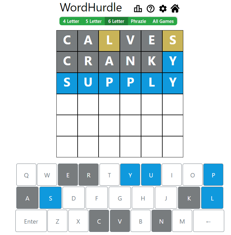 Evening Word Hurdle Answer of May 20, 2022, 6-letter word