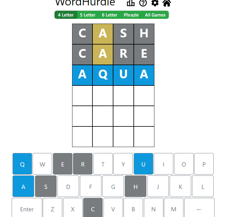 Evening Word Hurdle Answer of May 21, 2022, 4-letter word