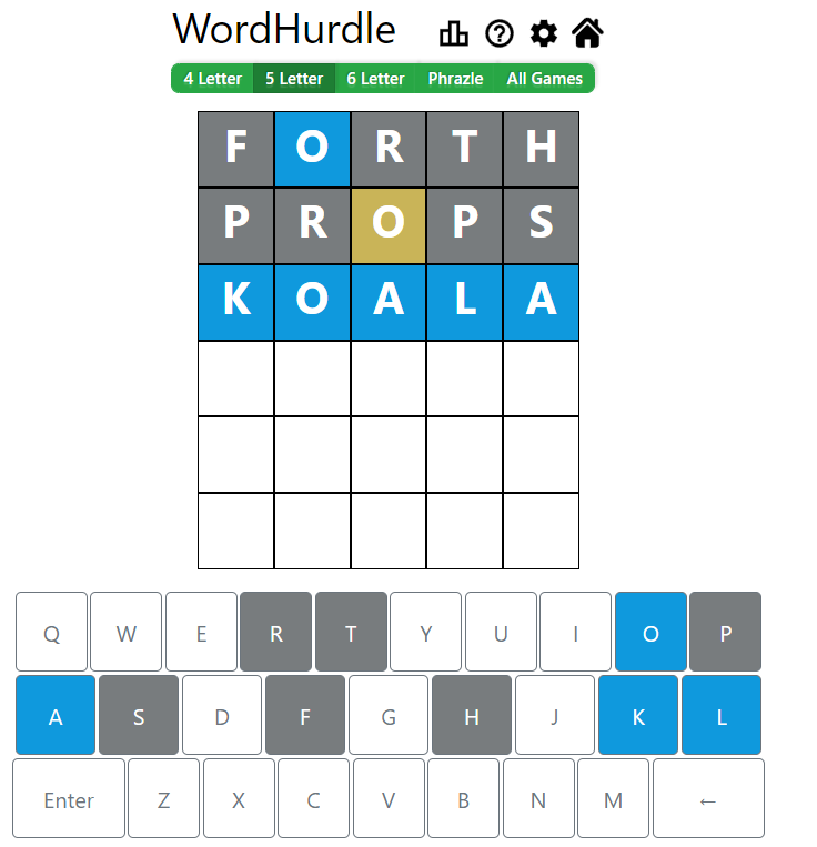 Evening Word Hurdle Answer of May 23, 2022, 5-letter word