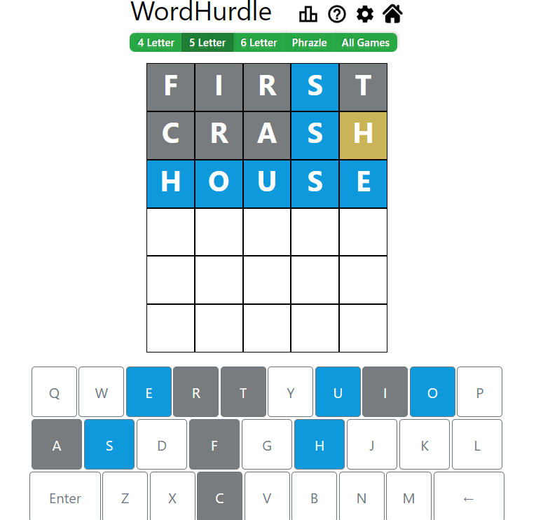 Morning Word Hurdle Answer of May 24, 2022, 5-Letter Word