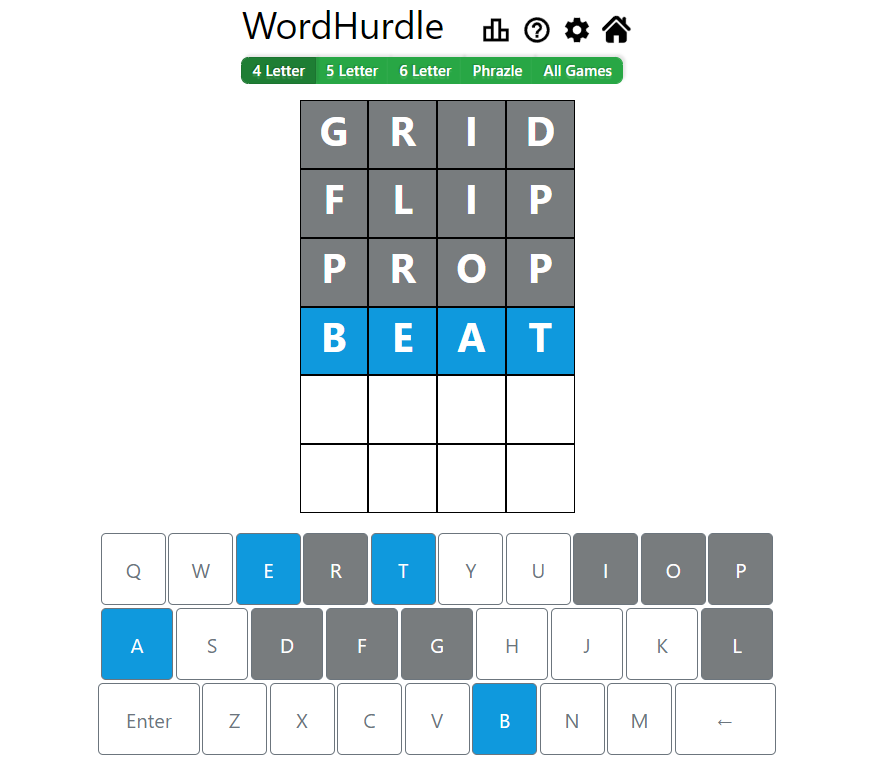 Evening Word Hurdle Answer of May 25, 2022, 4-letter word