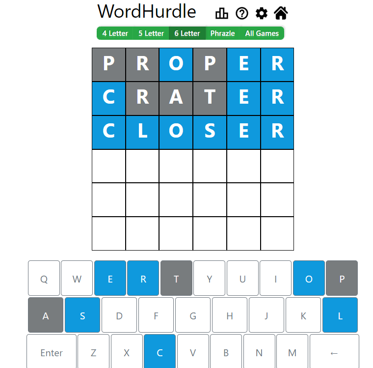 Evening Word Hurdle Answer of May 25, 2022, 6-letter word