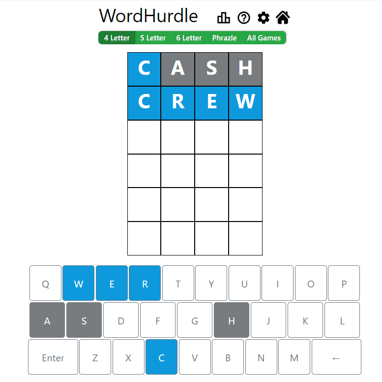 Evening Word Hurdle Answer of May 26, 2022, 4-letter word