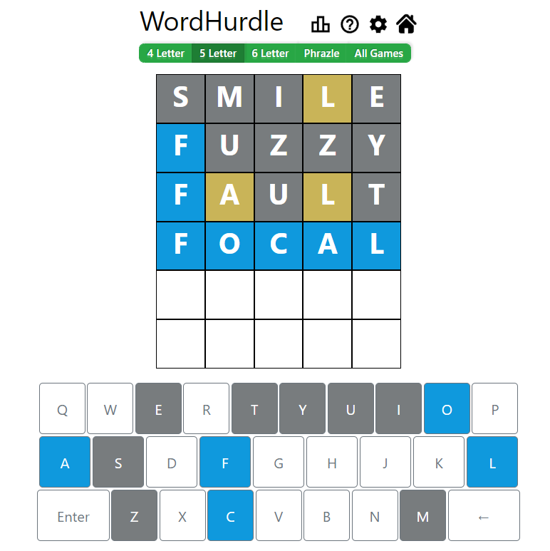 Evening Word Hurdle Answer of May 26, 2022, 5-letter word