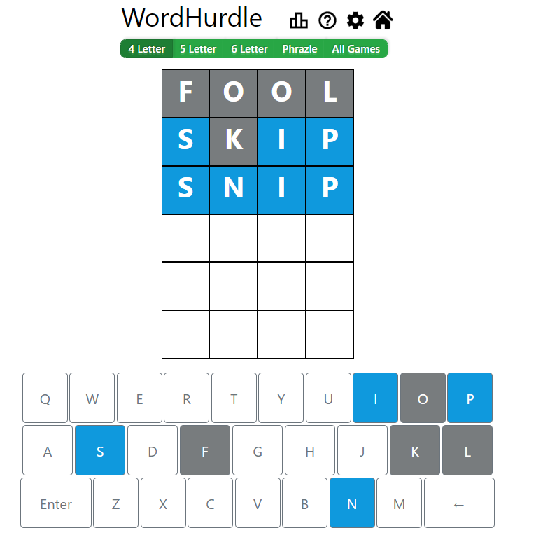 Morning Word Hurdle Answer of May 27, 2022, 4-Letter Word