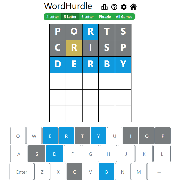 Morning Word Hurdle Answer of May 28, 2022, 5-Letter Word