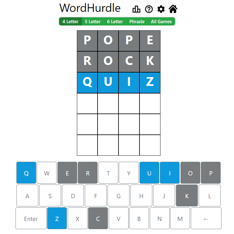 Evening Word Hurdle Answer of May 28, 2022, 4-letter word