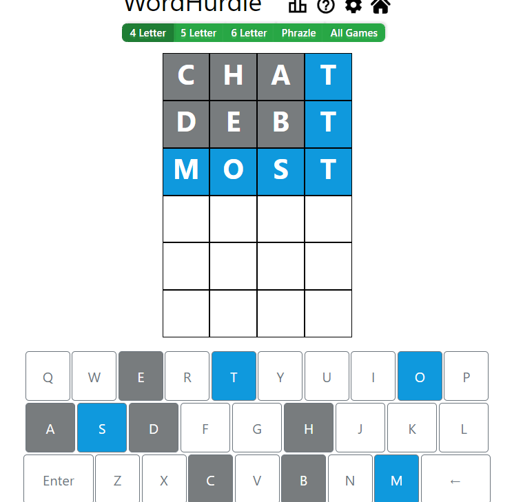 Evening Word Hurdle Answer of May 29, 2022, 4-letter word
