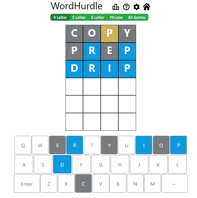Morning Word Hurdle Answer of May 30, 2022, 4-Letter Word