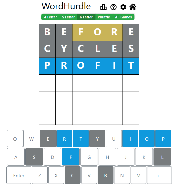 Evening Word Hurdle Answer of May 30, 2022, 6-letter word